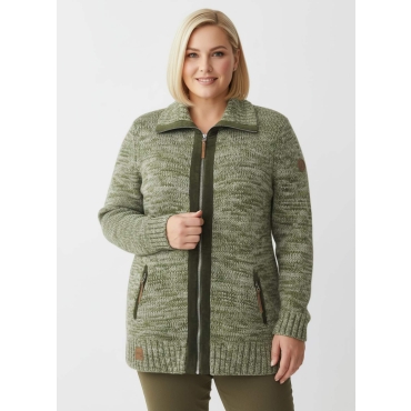 Longstrickjacke 