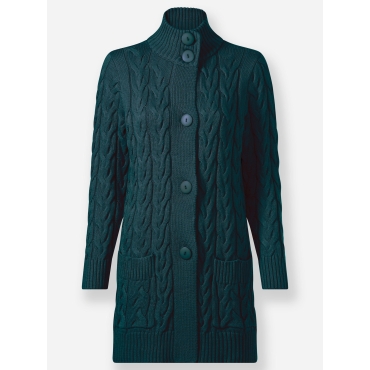 Longstrickjacke 