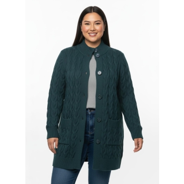 Longstrickjacke 