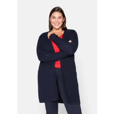 Longstrickjacke 