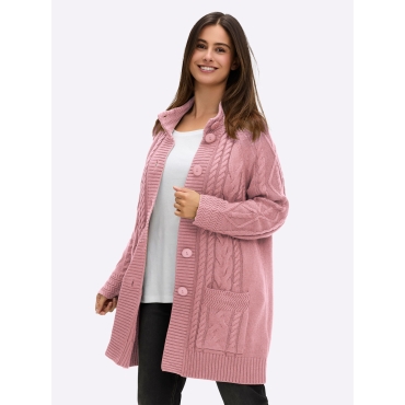 Longstrickjacke 