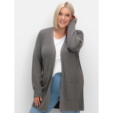 Longstrickjacke 
