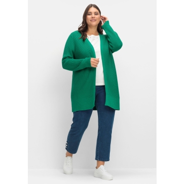 Longstrickjacke 