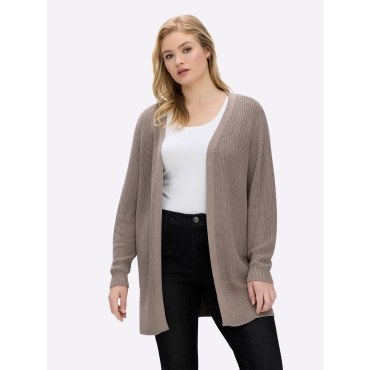 Longstrickjacke 