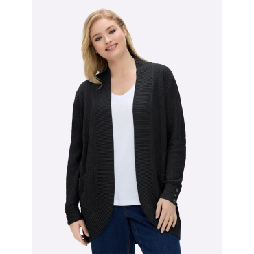 Longstrickjacke 