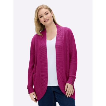 Longstrickjacke 