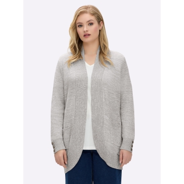 Longstrickjacke 