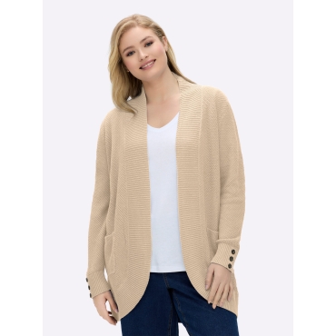 Longstrickjacke 