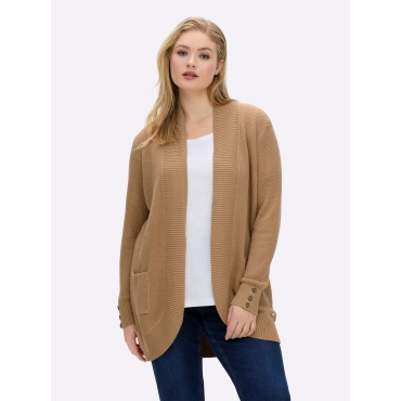 Longstrickjacke 
