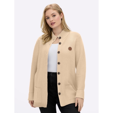Longstrickjacke 