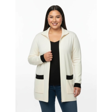 Longstrickjacke 
