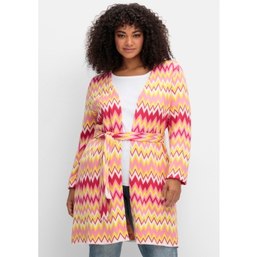 Longstrickjacke 