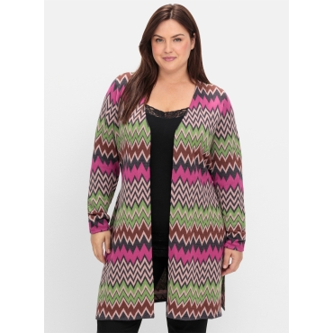 Longstrickjacke 