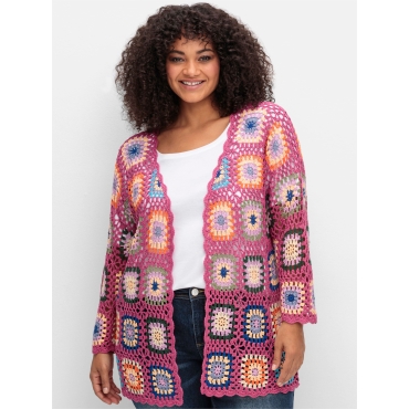Longstrickjacke 