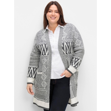 Longstrickjacke 