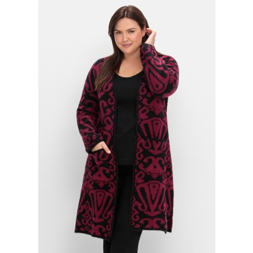 Longstrickjacke 