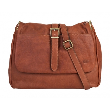 piké Leder Damen Umhängetasche 