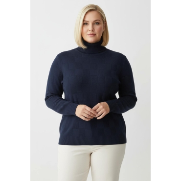 Rollkragenpullover 