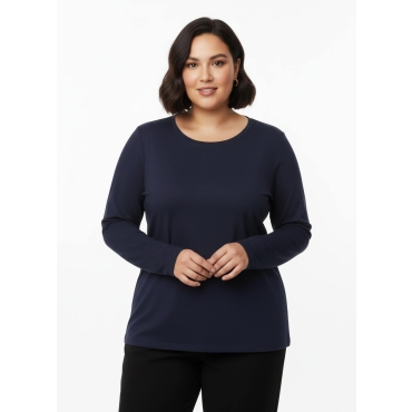 Rundhalsshirt 