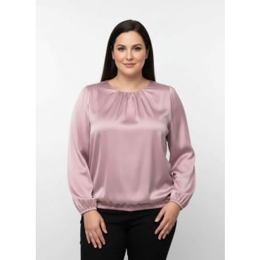 Satinbluse 