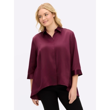 Satinbluse 