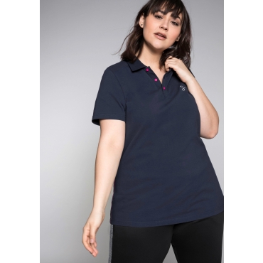 Poloshirt, marine, Gr.44/46-56/58 