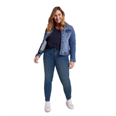 Skinny Jeans mit Bauch-Shaping-Effekt, blue Denim, Gr.44-54 