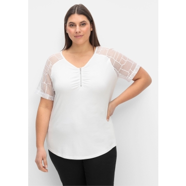 Spitzenshirt 