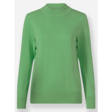 Stehkragenpullover 