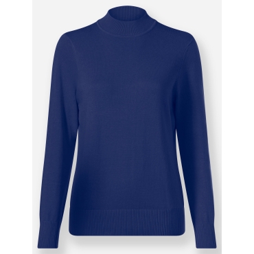 Stehkragenpullover 