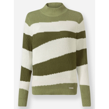 Stehkragenpullover 