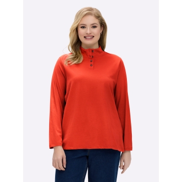 Stehkragenshirt 