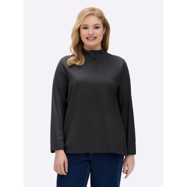 Stehkragenshirt 