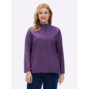 Stehkragenshirt 