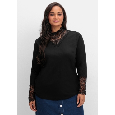 Stehkragenshirt 