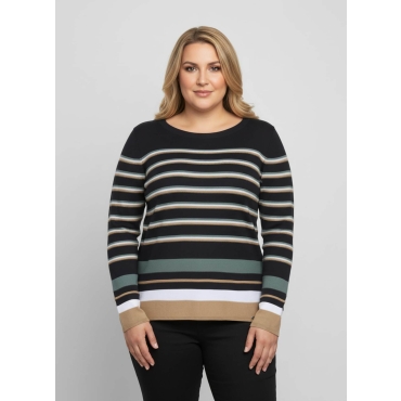 Streifenpullover 