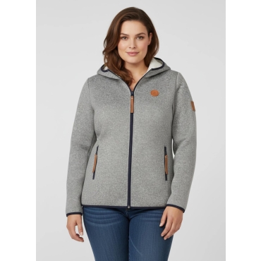 Strickfleece-Jacke 