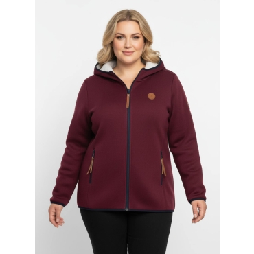 Strickfleece-Jacke 