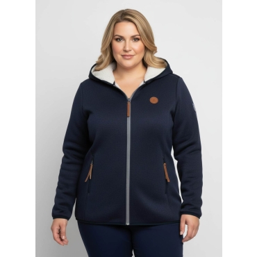 Strickfleece-Jacke 