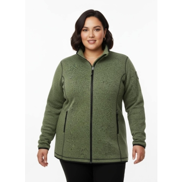 Strickfleecejacke 