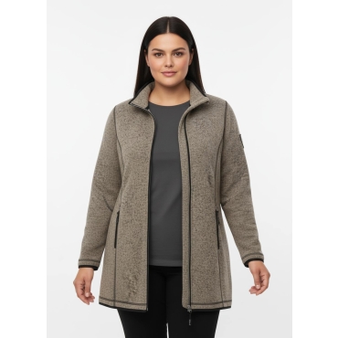 Strickfleecejacke 