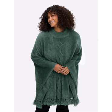 Strickponcho 