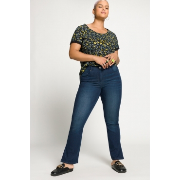 Grosse Grössen Jeans, Damen, blau, Größe: 46, Baumwolle/Polyester/Synthetische Fasern, Studio Untold 