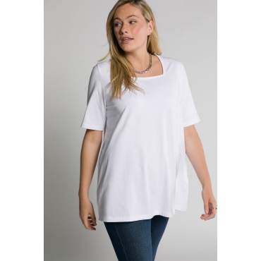 Grosse Grössen T-Shirt, Damen, weiß, Größe: 58/60, Baumwolle, Ulla Popken 